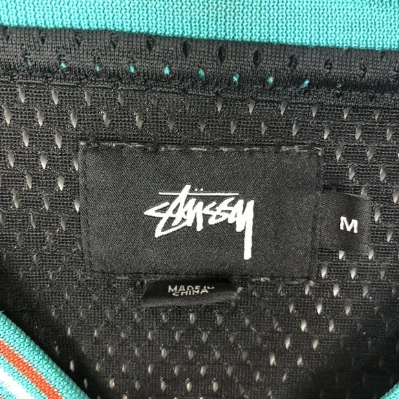 Stussy Tribe Black 2015 Football Mesh Jersey - Picture 5 of 11